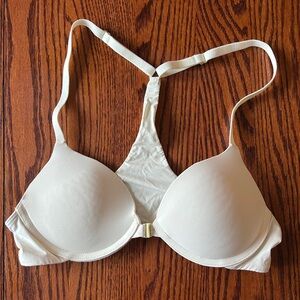 Pepper 34AA Ecru Racerback Lift Up Bra
